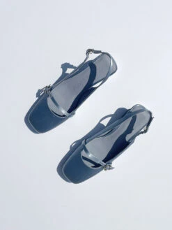 Mackie Heel - Powder Satin -Fashion Shop IMG 5773 lisa says gah shoe mackie blue