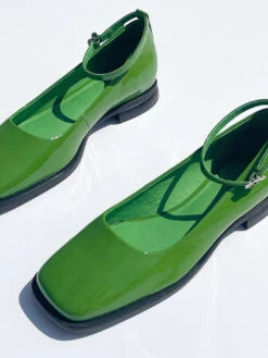 Mia Mary Jane - Apple Green Patent -Fashion Shop IMG 5827 lisa says gah shoe mia green