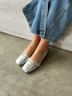 Mackie Heel - Silver -Fashion Shop IMG 5829 lisa says gah mackie heel silver