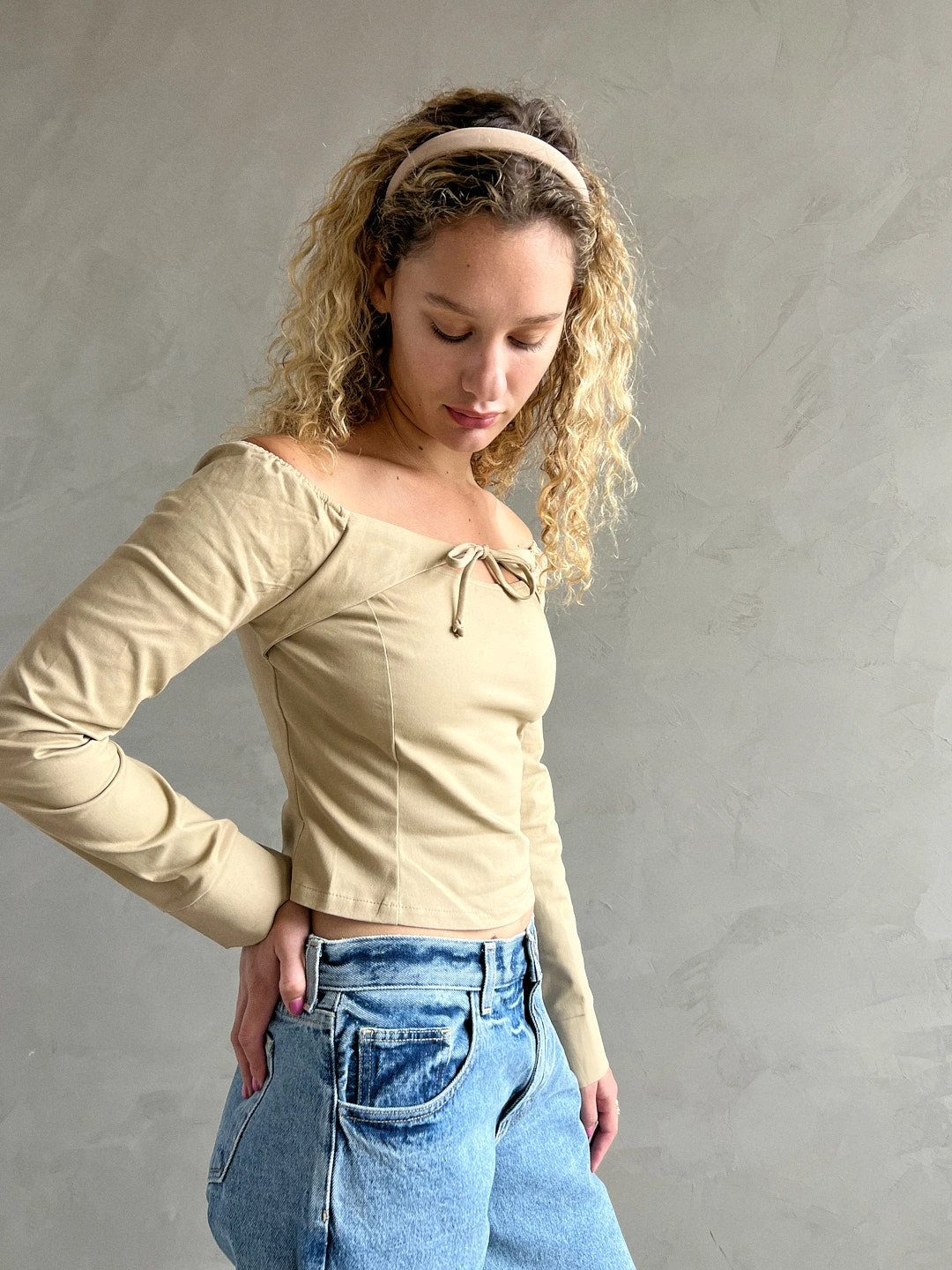 Iris Top - Toast Twill 12 Iris Top - Toast Twill - Image 10