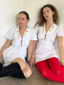 Alexa Shirtdress - Flower Bouquet -Fashion Shop IMG 5842 lisa says gah alexa shirt dress white