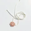Ceramic Rose Necklace - Pink/Ivory 1 Ceramic Rose Necklace - Pink/Ivory -Fashion Shop IMG 6025 lisa says gah choker rose pink