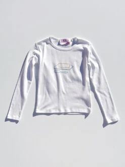 Dana Long Sleeve Tee - Butter -Fashion Shop IMG 6081 lisa says gah table tee