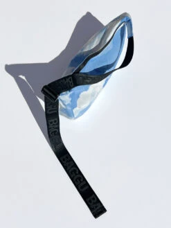 Medium Nylon Crescent Bag - Clouds -Fashion Shop IMG 6257 baggu shoulder bag cloud