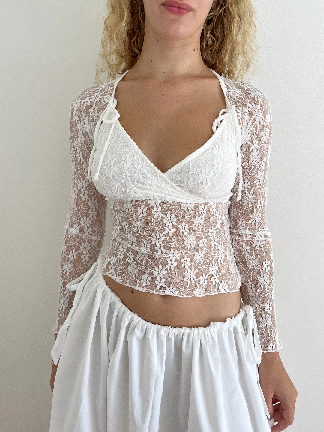 Francine Top - Swan Lace 5 Francine Top - Swan Lace - Image 3