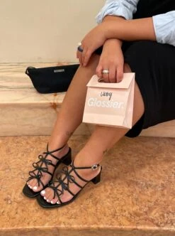 Carrie Bow Sandal - Black -Fashion Shop IMG 7054 1