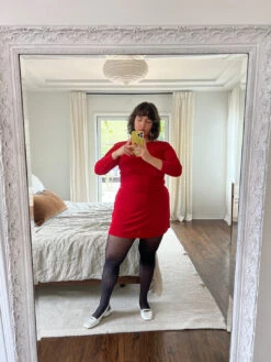 Darcy Skort - Red Slinky -Fashion Shop IMG 7218 lisa says gah bisou darcy skort red