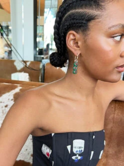 Martini Olives Hoops - Green 10 Martini Olives Hoops - Green -Fashion Shop IMG 7508 lisa says gah allina liu martini bustier