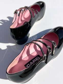 Ariana Patent Leather Heel - Black 12 Ariana Patent Leather Heel - Black -Fashion Shop IMG 7856 carel mary jane heel black