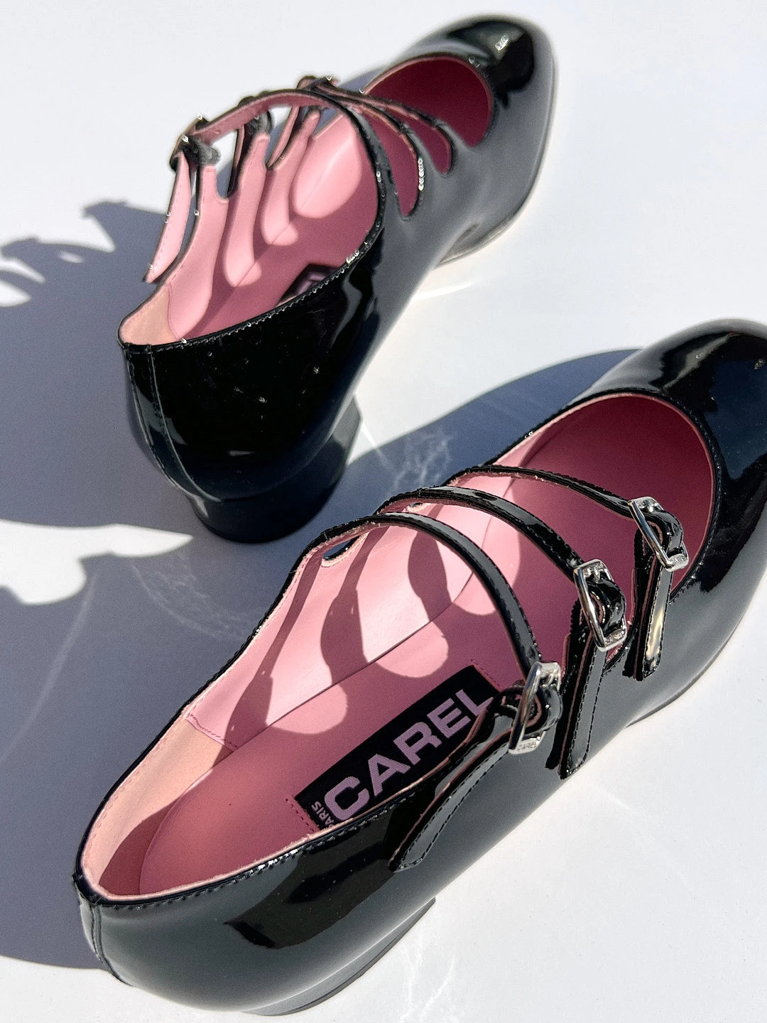 Ariana Patent Leather Heel - Black 7 Ariana Patent Leather Heel - Black - Image 5