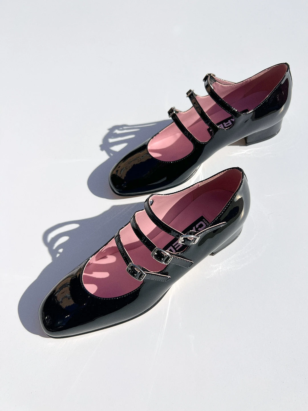 Ariana Patent Leather Heel - Black 6 Ariana Patent Leather Heel - Black - Image 4