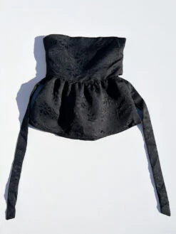 Cecile Top - Black -Fashion Shop IMG 7896 laagam corset black