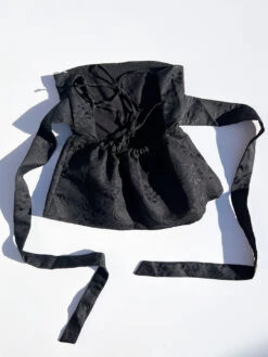 Cecile Top - Black -Fashion Shop IMG 7899 laagam corset black