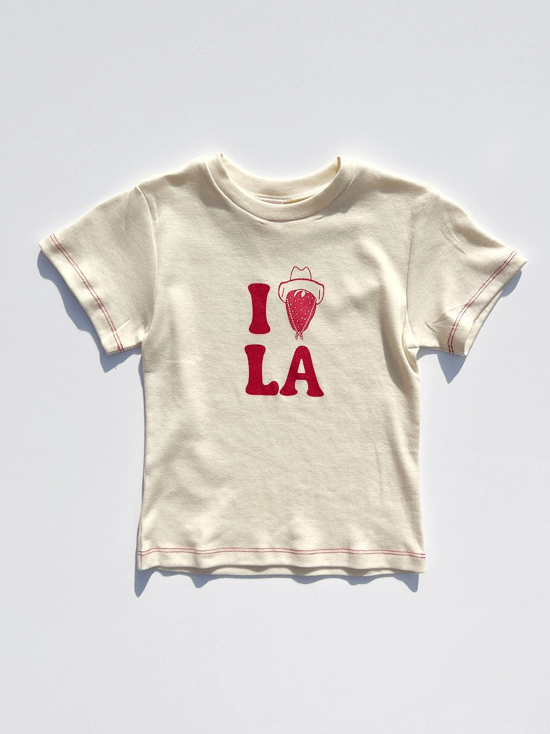 Fruit Face Baby Tee - I <3 LA 4 Fruit Face Baby Tee - I <3 LA - Image 2