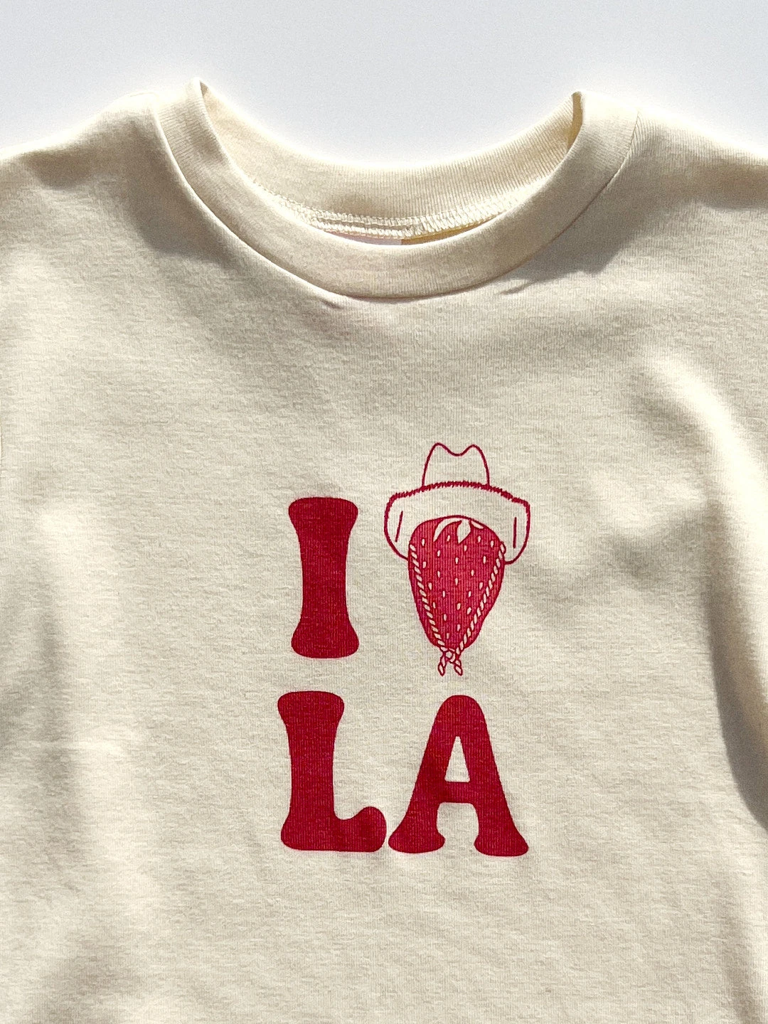 Fruit Face Baby Tee - I <3 LA 7 Fruit Face Baby Tee - I <3 LA - Image 5