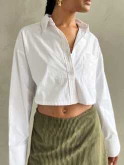 Austin Shirt - White -Fashion Shop IMG 8098 nia shirt white