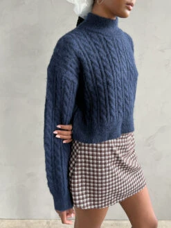 Banff Sweater - Navy -Fashion Shop IMG 8209 nia sweater blue