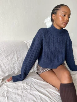 Banff Sweater - Navy