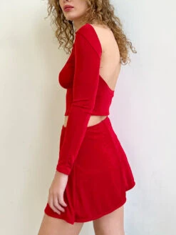 Rowan Top - Red Slinky