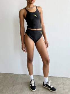 Crop Tank - Black/Shishito -Fashion Shop IMG 8633 lisa says gah arq undies black ed2add3a a06e 4e73 b6ef 7d7c8b78bbb3