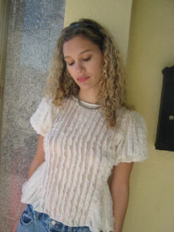 Petra Blouse - Cloud Ruffle -Fashion Shop IMG 8666 lisa says gah blouse white ruffle