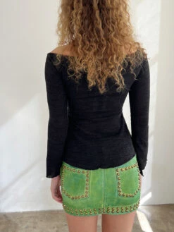 Alana Blouse - Black -Fashion Shop IMG 8678 laagam top black