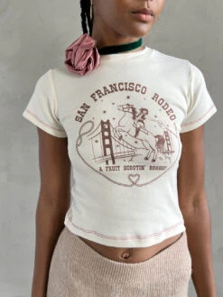 Fruit Face Baby Tee - SF Rodeo 11 Fruit Face Baby Tee - SF Rodeo -Fashion Shop IMG 8687 fruit face tee sf rodeo