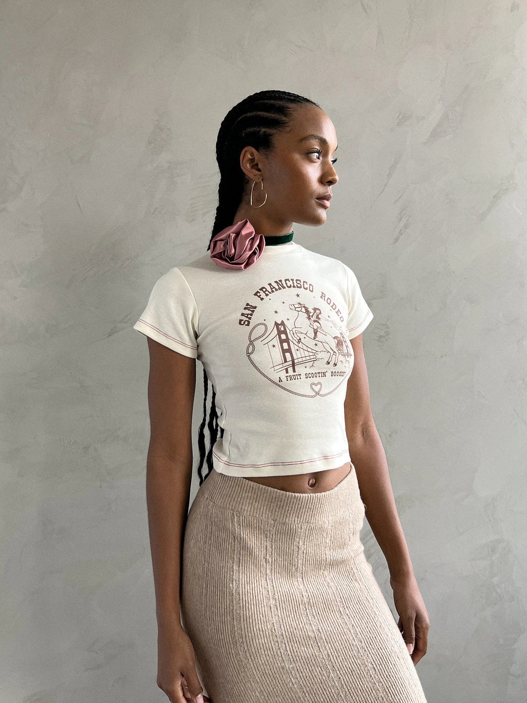 Fruit Face Baby Tee - SF Rodeo 9 Fruit Face Baby Tee - SF Rodeo - Image 7