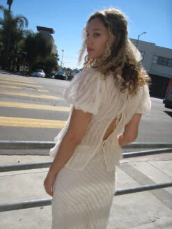 Petra Blouse - Cloud Ruffle -Fashion Shop IMG 8713 lisa says gah blouse white ruffle