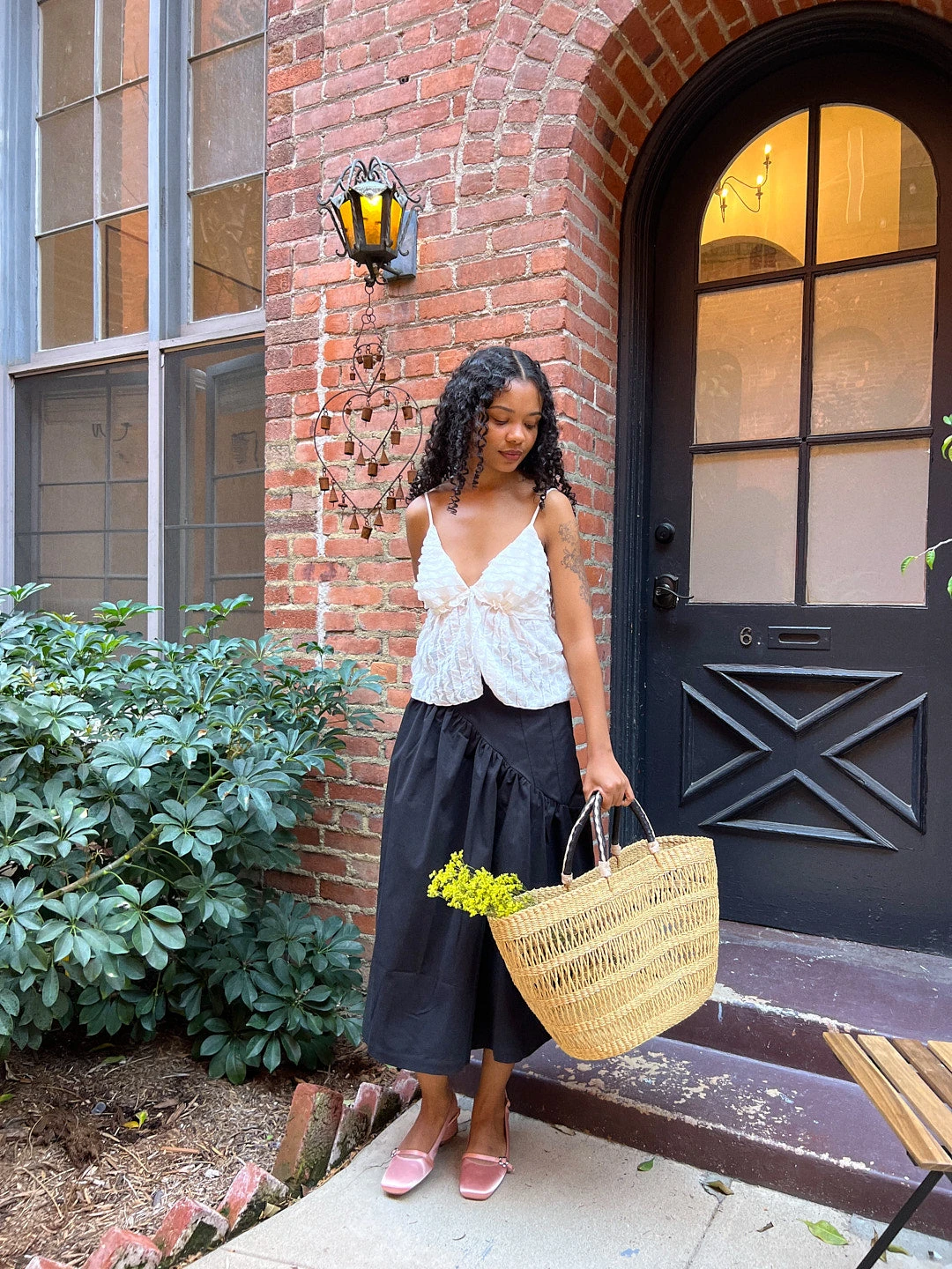 Ivy Top - Vanilla Ruffle 8 Ivy Top - Vanilla Ruffle - Image 6