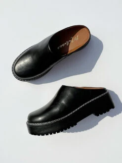 Matisse Lena Chunky Mule - Black