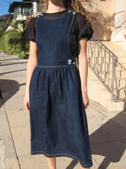 Petra Blouse - Black Ruffle -Fashion Shop IMG 9021 lf makey dress denim