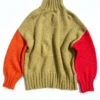 Cece Turtleneck - Fall Colorblock -Fashion Shop IMG 9174 lisa says gah sweater green