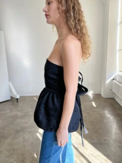 Cecile Top - Black -Fashion Shop IMG 9204 laagam corset black