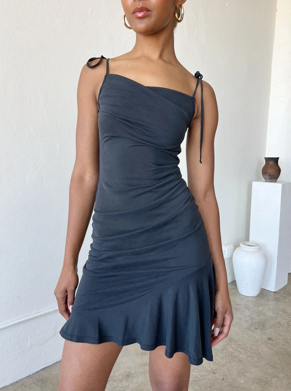 Gabriella Dress - Onyx