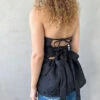 Cecile Top - Black -Fashion Shop IMG 9224 laagam corset black