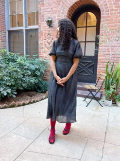 Gianna Dress - Black Rosette 25 Gianna Dress - Black Rosette -Fashion Shop IMG 9227 lisa says gah prespring gianna dress black