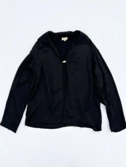 Silky Baroque Pearl Top - Jet -Fashion Shop IMG 9279