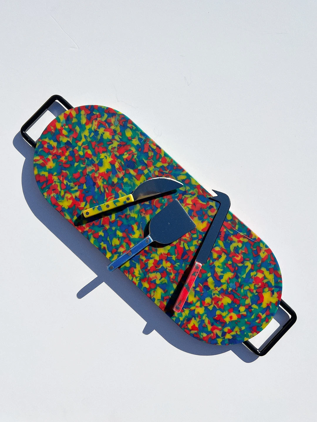 Oval Cutting Board - Rainbow 3 Oval Cutting Board - Rainbow