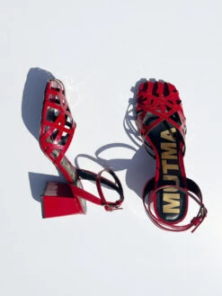 Arana Shoe - Roja -Fashion Shop IMG 9444 mutma arana heel red