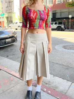 Lady Smocked Top - Summerburst -Fashion Shop IMG 9450 lisa says gah