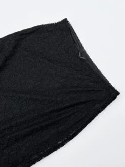 Pippi Lace Midi Skirt - Black 12 Pippi Lace Midi Skirt - Black -Fashion Shop IMG 9501 nia lace skirt black