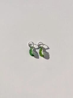 Pickle Hoops - Green/Silver