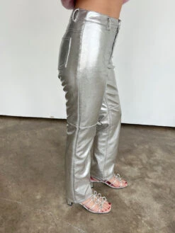 JAKKE Cindy Trouser - Silver -Fashion Shop IMG 9604 jakke pant silver