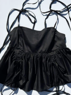 Butterfly Blouse - Black -Fashion Shop IMG 9694 ella mae top black