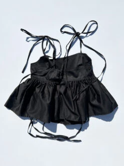 Butterfly Blouse - Black -Fashion Shop IMG 9697 ella mae top black