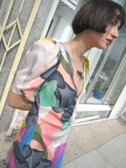 Anoita Dress - Aristea Floral -Fashion Shop IMG 9763digi untitled in motion dress black