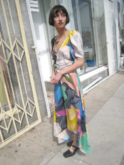 Anoita Dress - Aristea Floral -Fashion Shop IMG 9768digi untitled in motion dress black