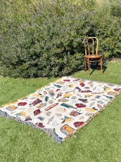 Archie Throw Blanket - Italian Summer