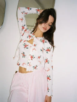 Poppy Cardi - Pointelle Bouquet 14 Poppy Cardi - Pointelle Bouquet -Fashion Shop LIND159 017 lisa says gah bisou harley tank pointelle 5a93a850 5f3f 4d7a b379 14e163e43e82